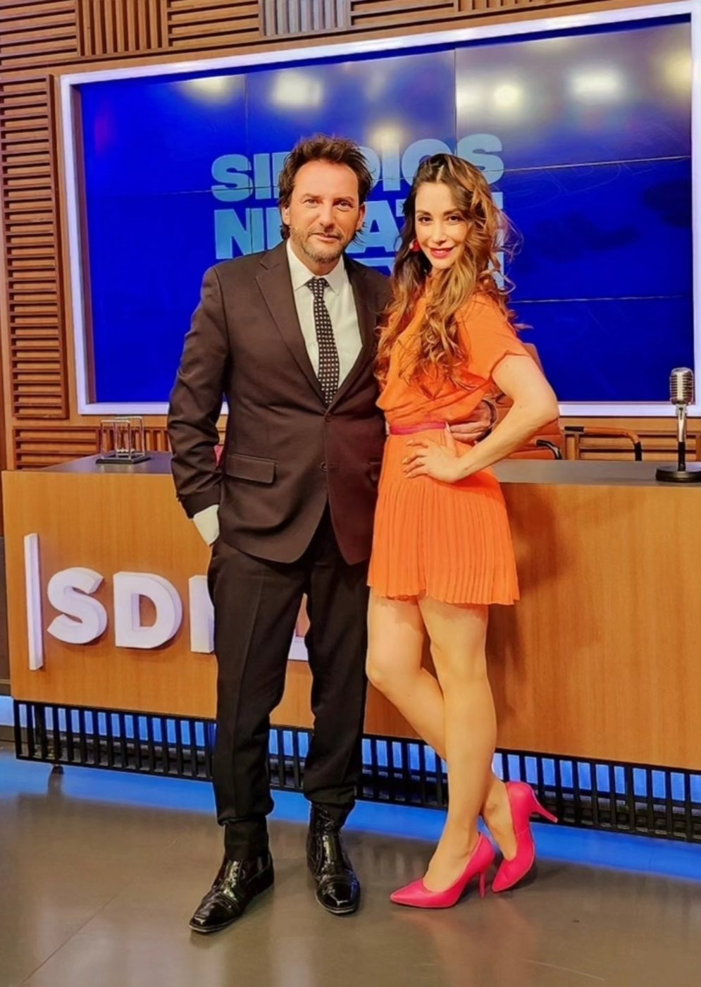 Conducción y presencia en medios de Yamna Lobos